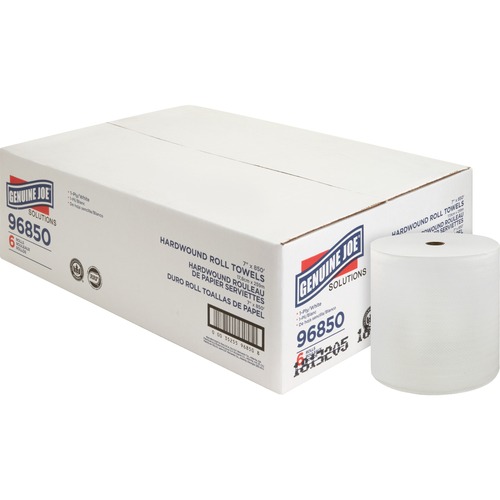 Genuine Joe Solutions Hard Wound Paper Towels