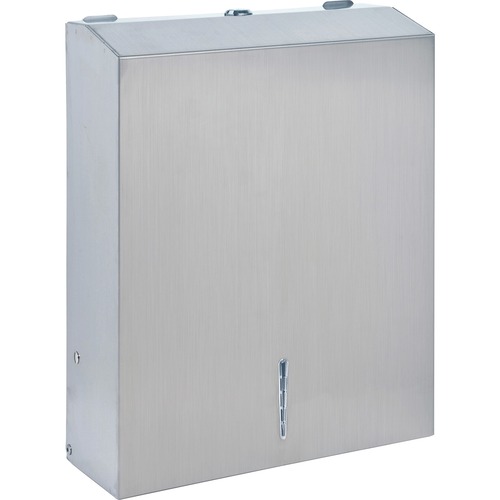 Genuine Joe C-fold/multi-fold Towel Dispenser Cabinet
