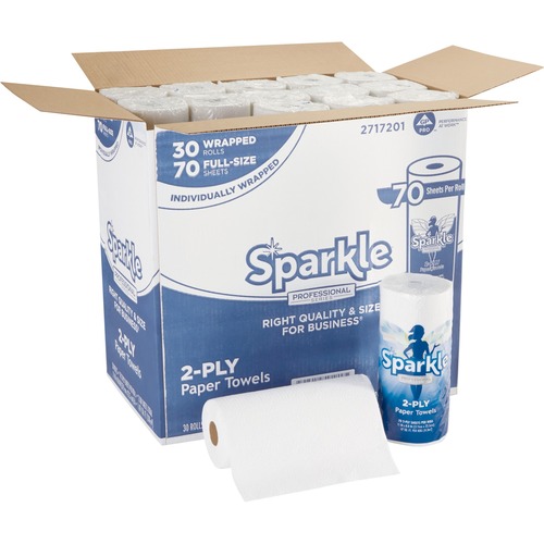 Sparkle Professional Series® Professional Series Perforated Paper Towel Rolls By GP Pro